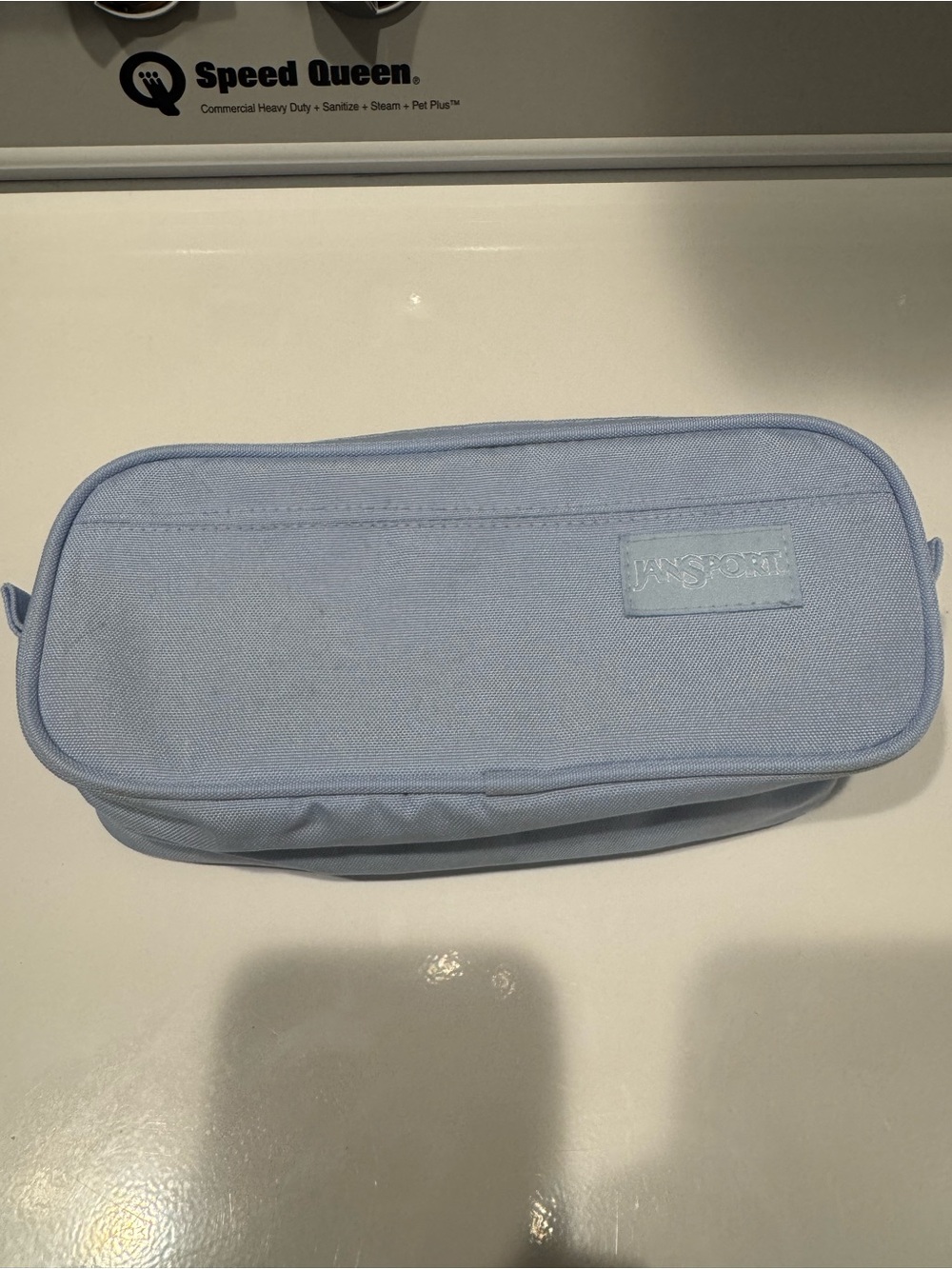Jansport Light Blue Pencil Pouch